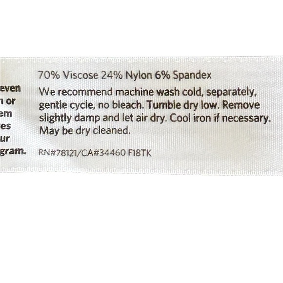 Eileen Fisher Dress of Stretch Crepe Crew Neck Short Sleeve  Front Pockets XXS - Picture 6 of 6